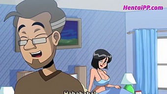 Stepmother With Big Boobs Helps Her Stepson To Reach An Orgasm In This Uncut Hentai Porn